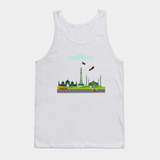 Happy Independence Day Pakistan Tank Top